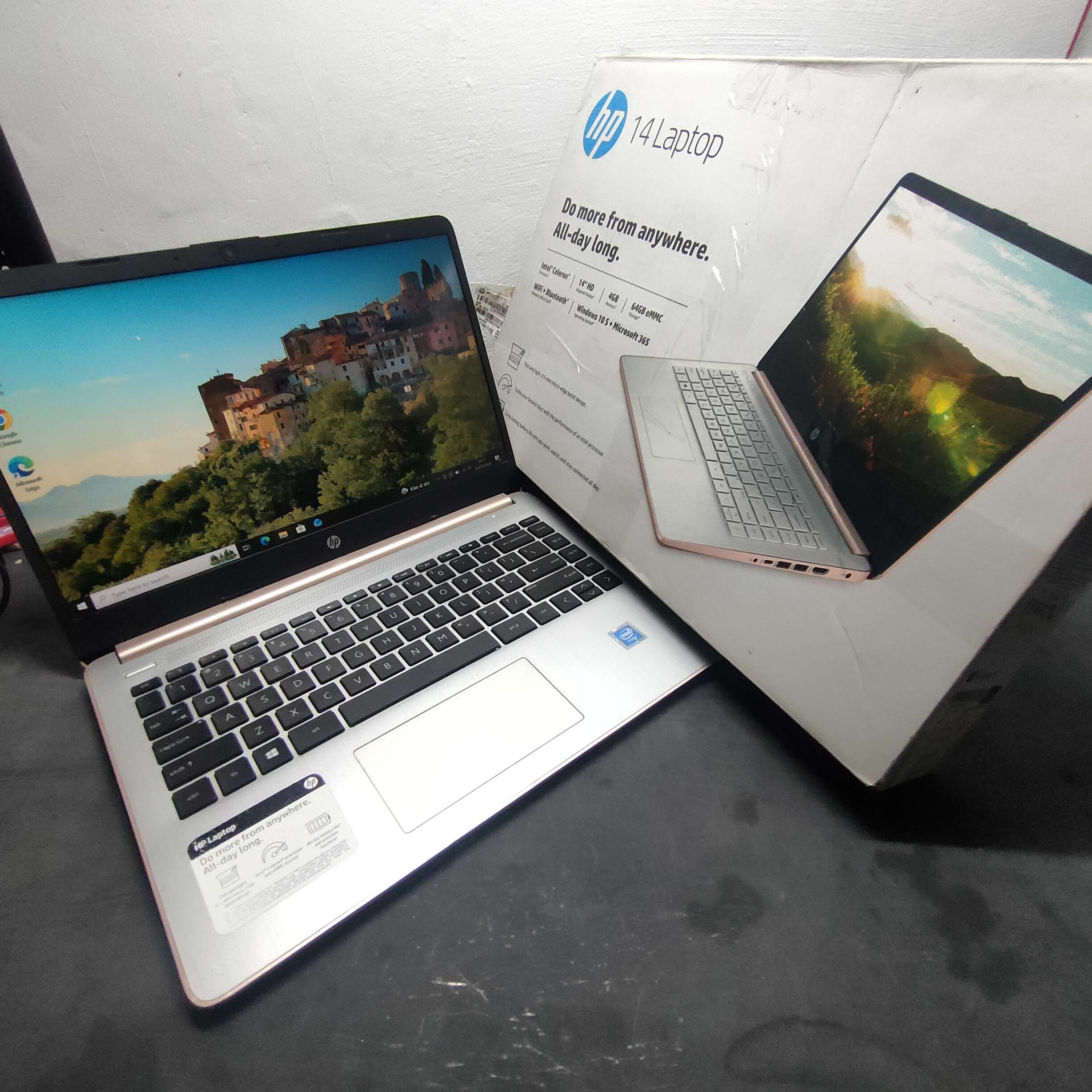 HP 14-DQ FULLSET RAM 4GB EMMC 128GB (2023)