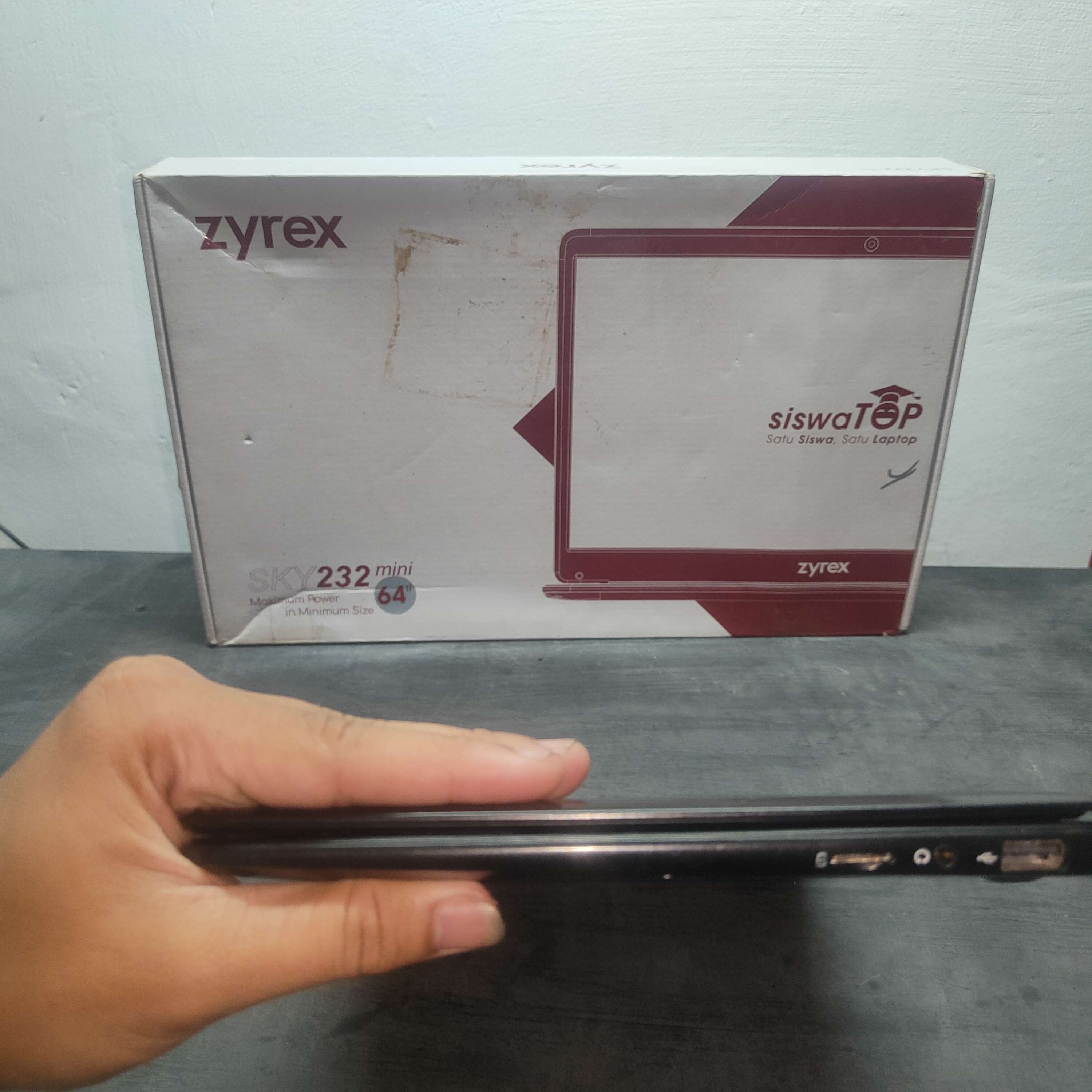 ZYREX SKY 232 FULLSET Intel Celeron N4020 RAM 4GB SSD 128GB