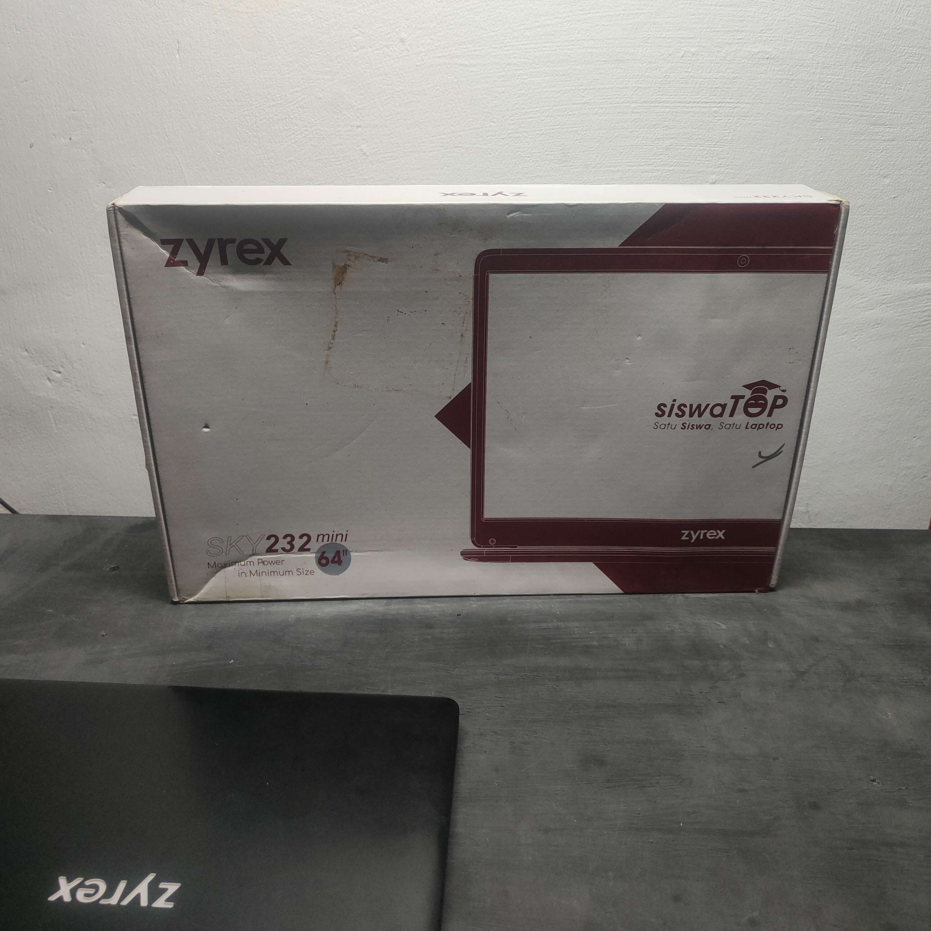 ZYREX SKY 232 FULLSET Intel Celeron N4020 RAM 4GB SSD 128GB