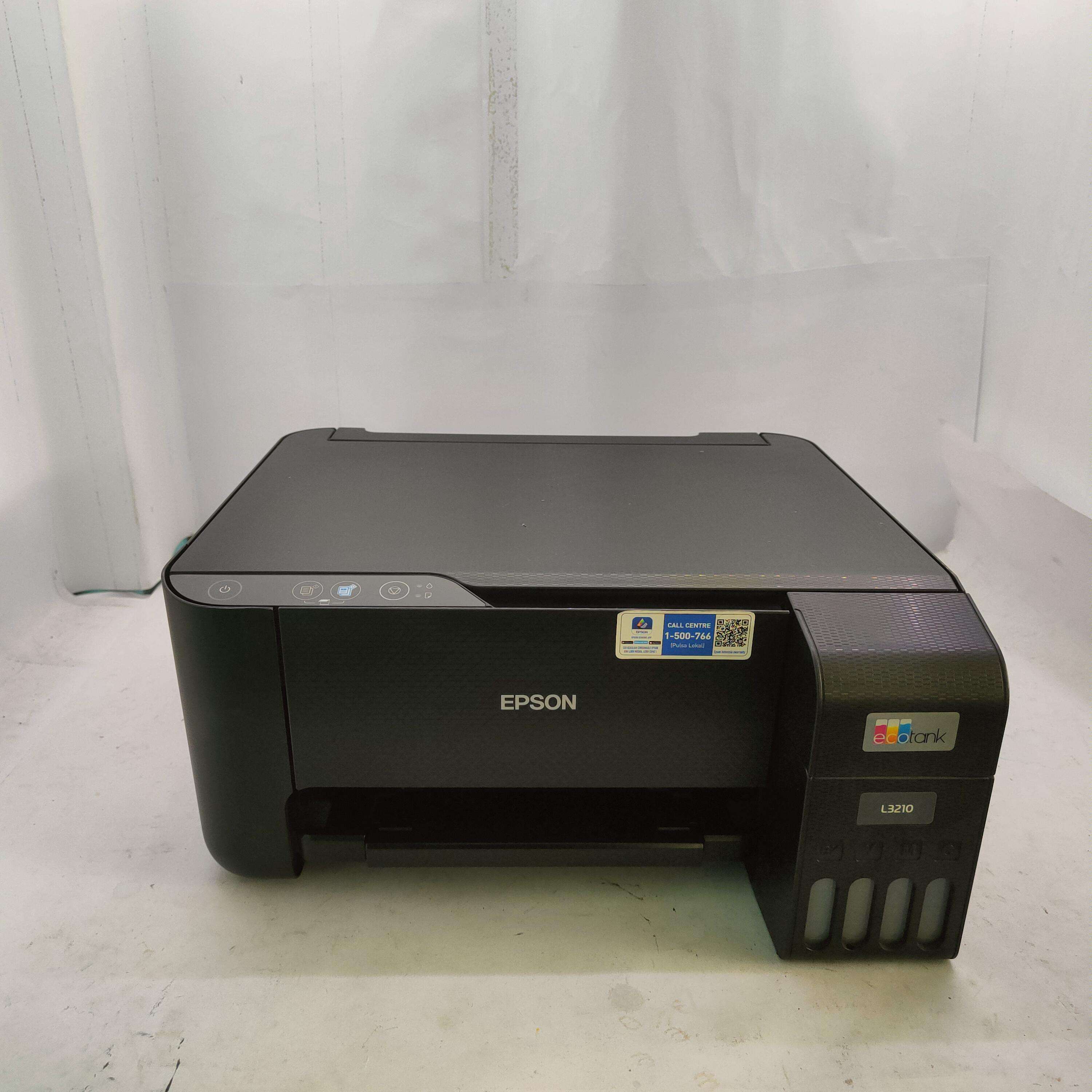 Printer Epson L3210 Fullset (Print, Scan, Copy) - Second Like New