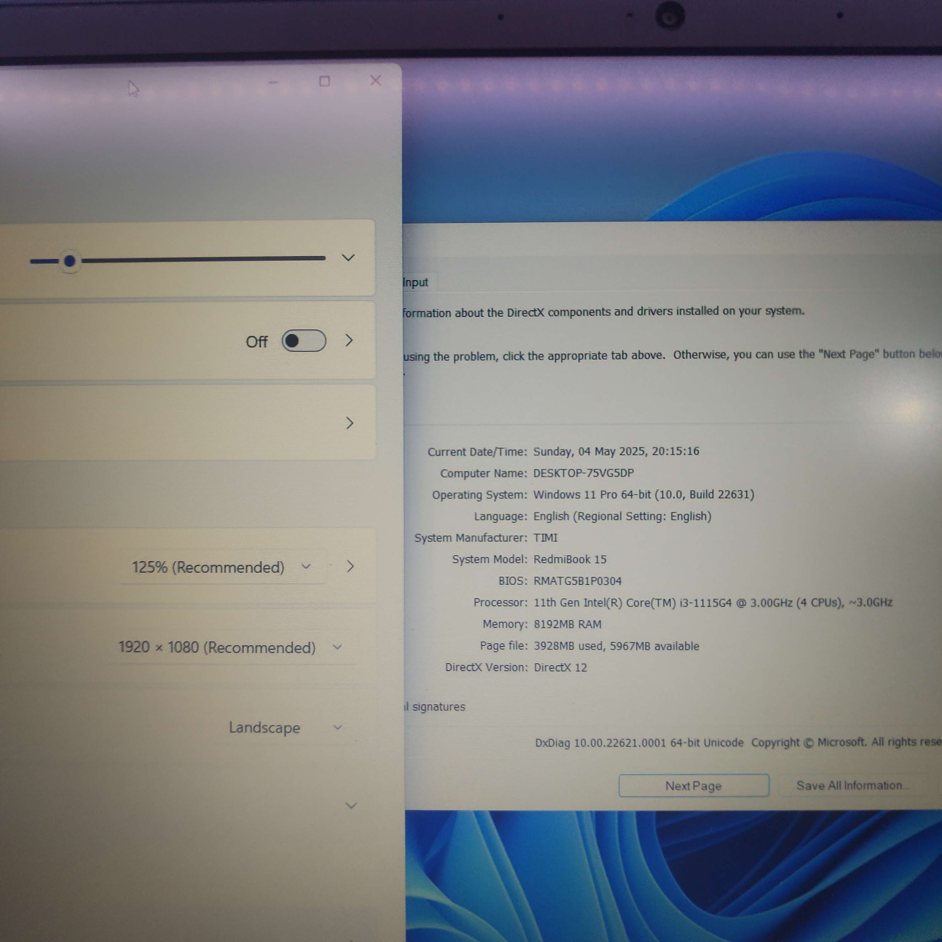 Redmibook Core i3 11th GEN Full HD