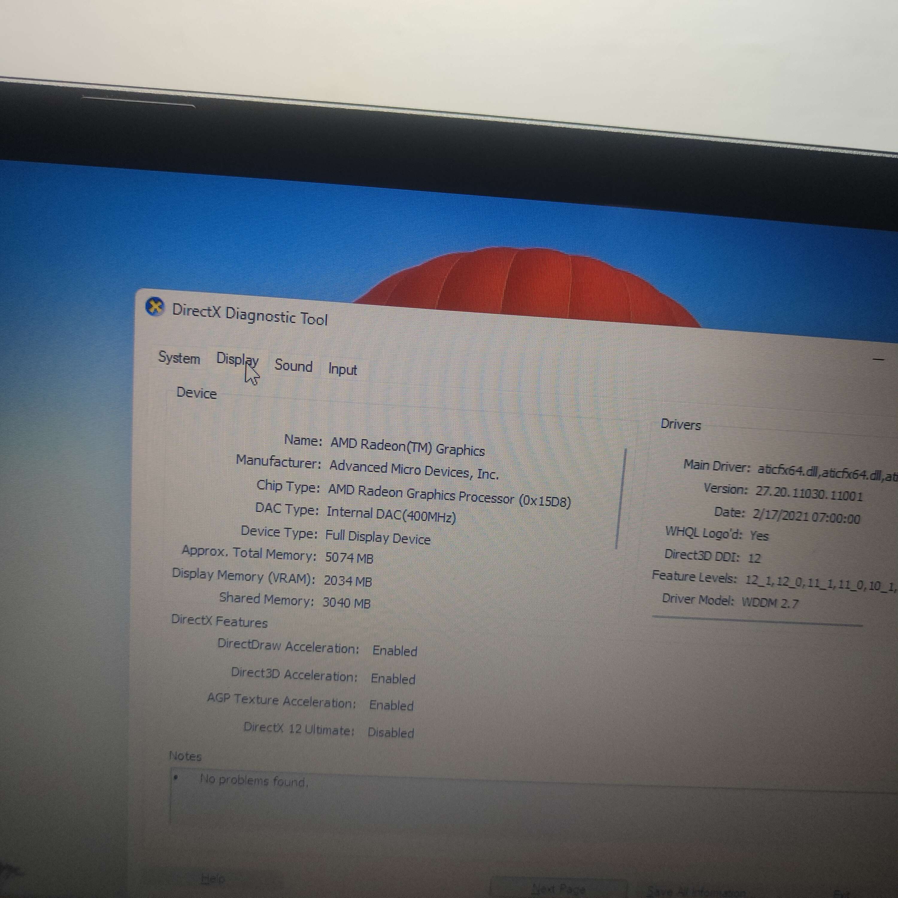 Acer Aspire A314 AMD Ryzen 3 3250U with Radeon Graphics Ram 8 SSD 256 GB