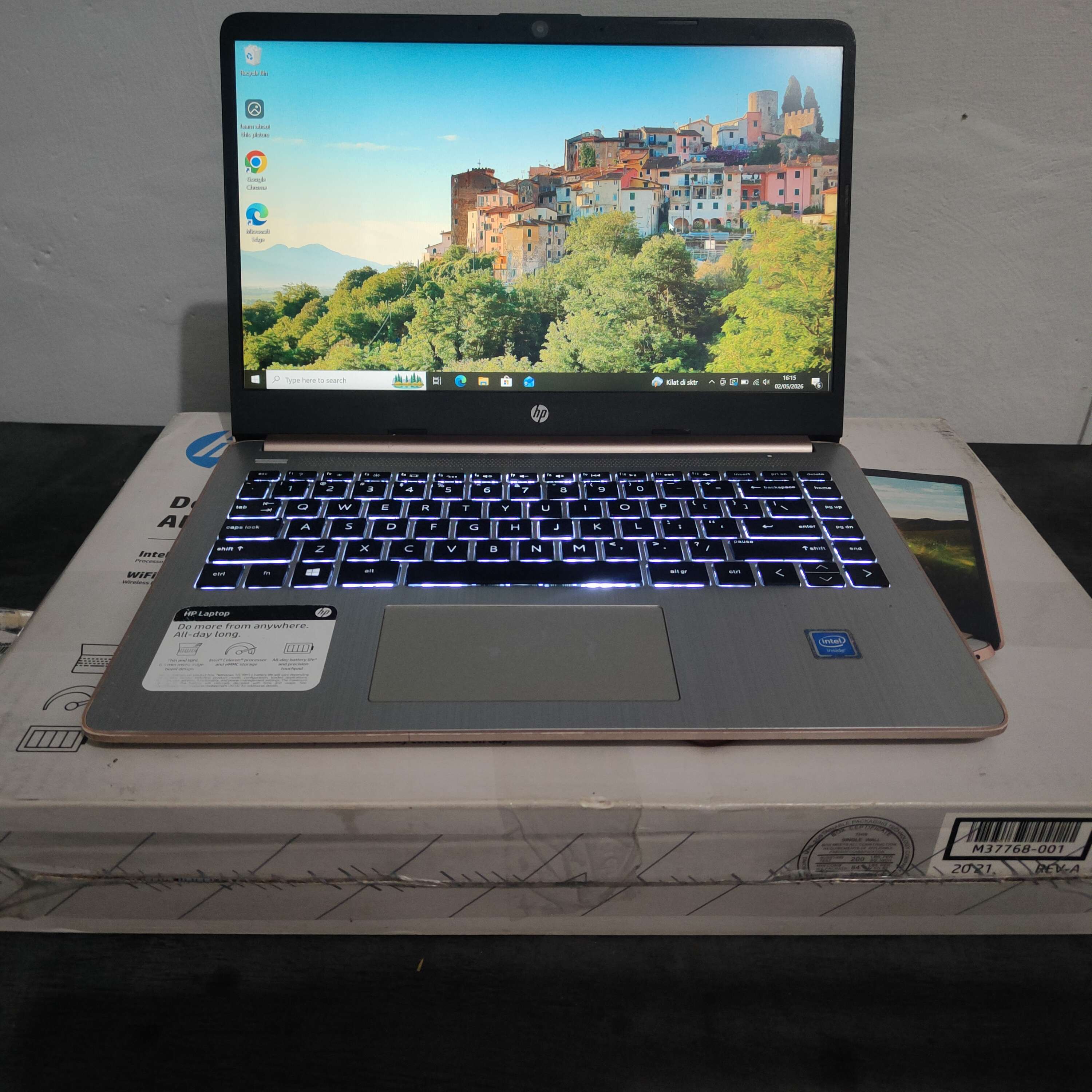 HP 14-DQ FULLSET RAM 4GB EMMC 128GB (2023)